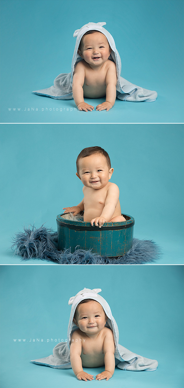 baby photography vancouver jana photographer blue 9 month